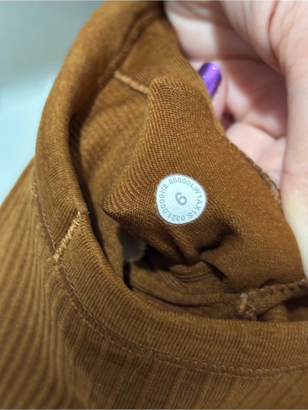 Lululemon Ebb to Street Tank Size 6 - Picture 5 of 5